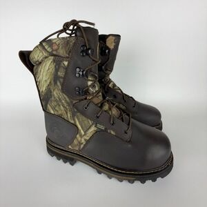 Irish Setter Gunflint II 2813 Mens Hunting Boots 1000g Insulated 10 EE Camo READ